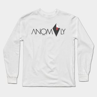 Anomalous Travellers Tee - dark text Long Sleeve T-Shirt